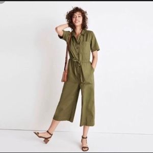 Madewell wide-leg utility jumpsuit
